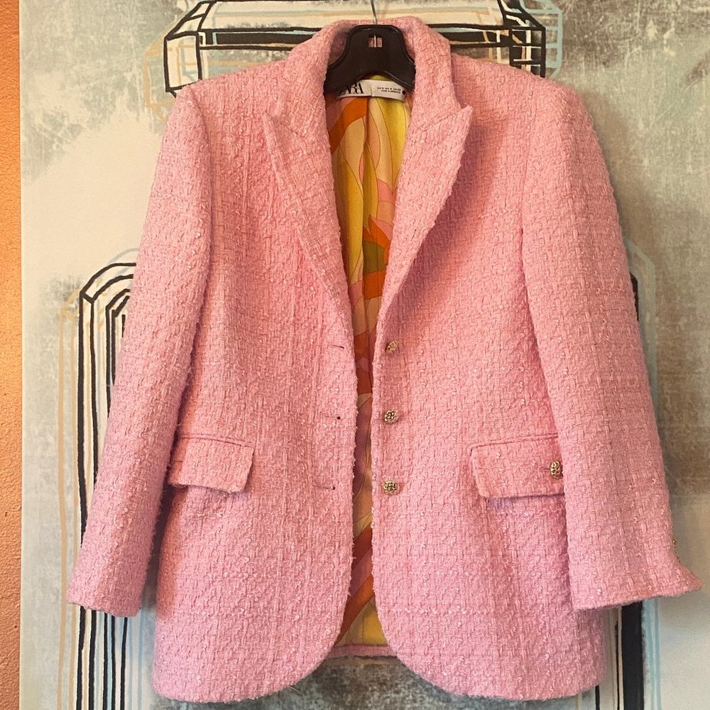 Zara Pink Blazer